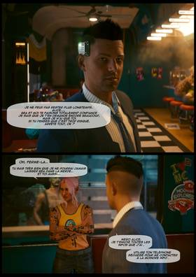Read cyberpunk2077 she fell first  1 Page 8 in French