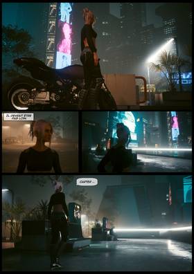 Read cyberpunk2077 she fell first  2 Page 6 in French