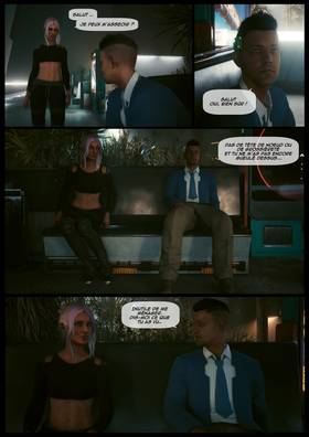 Read cyberpunk2077 she fell first  2 Page 7 in French