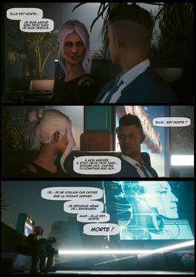 Read cyberpunk2077 she fell first  2 Page 8 in French