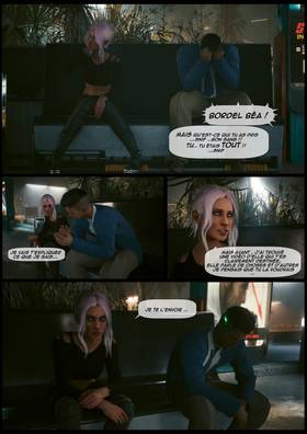 Read cyberpunk2077 she fell first  2 Page 9 in French