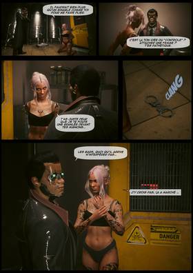 Read cyberpunk2077 she fell first  3 Page 4 in French