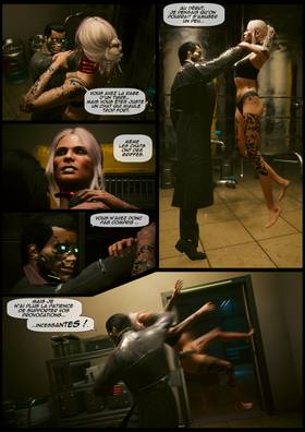 Read cyberpunk2077 she fell first  3 Page 7 in French