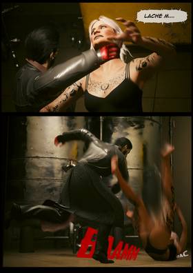 Read cyberpunk2077 she fell first  3 Page 8 in French