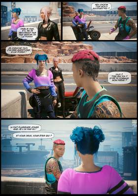 Read cyberpunk2077 she fell first  4 Page 3 in French
