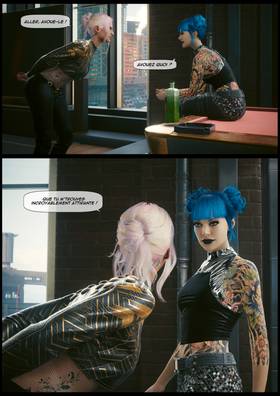 Read cyberpunk2077 she fell first  5 Page 5 in French