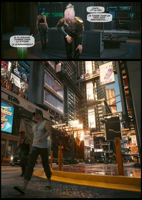 Read cyberpunk2077 she fell first  5 Page 7 in French