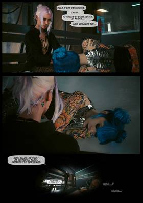 Read cyberpunk2077 she fell first  6 Page 5 in French