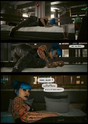 Read cyberpunk2077 she fell first  6 Page 6 in French