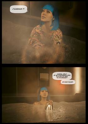 Read cyberpunk2077 she fell first  6 Page 9 in French