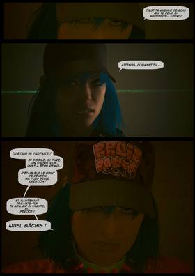 Read cyberpunk2077 she fell first  7 Page 3 in French