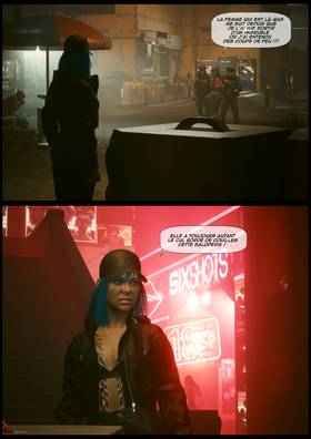 Read cyberpunk2077 she fell first  7 Page 6 in French