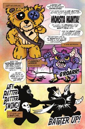 Read Mr. Button's - Let's Hunt Monstas! Micro-Series  1 Page 4 in English