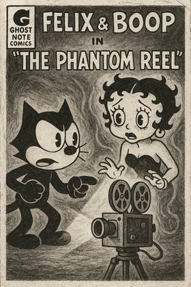 Read FELIX & BOOP IN "THE PHANTOM REEL"  1 Page 1 in English