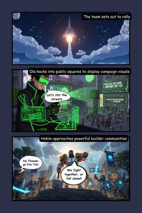 Read Beyond The Build: A Metaverse comic series inspired by Sandbox and Culture  2 Page 4 in English