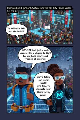 Read Beyond The Build: A Metaverse comic series inspired by Sandbox and Culture  2 Page 5 in English