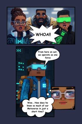 Read Beyond The Build: A Metaverse comic series inspired by Sandbox and Culture  2 Page 9 in English