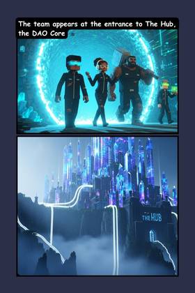 Read Beyond The Build: A Metaverse comic series inspired by Sandbox and Culture  3 Page 2 in English