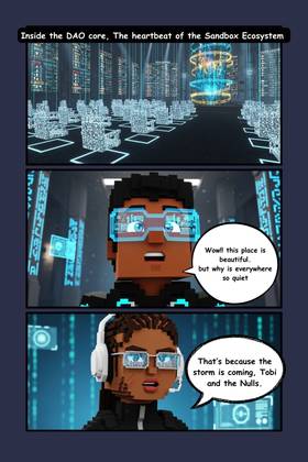 Read Beyond The Build: A Metaverse comic series inspired by Sandbox and Culture  3 Page 3 in English