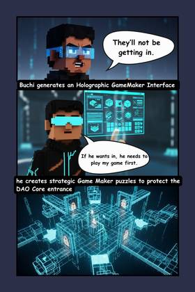 Read Beyond The Build: A Metaverse comic series inspired by Sandbox and Culture  3 Page 4 in English