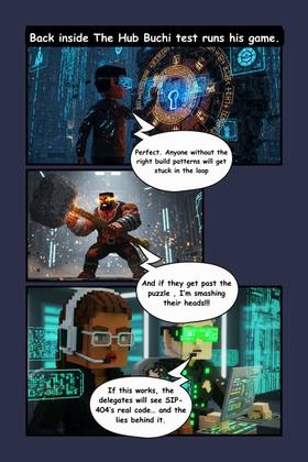 Read Beyond The Build: A Metaverse comic series inspired by Sandbox and Culture  3 Page 7 in English