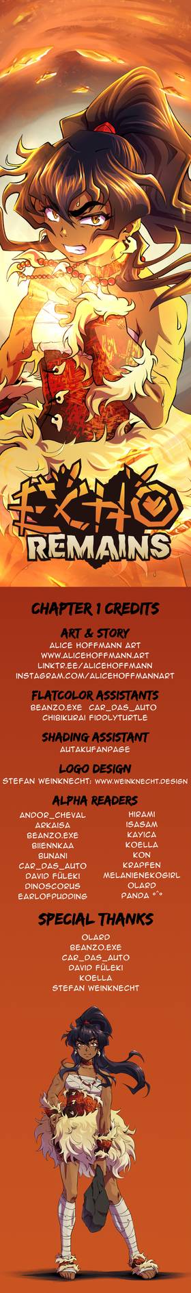 Read Echo Remains  1 Page 1 in English