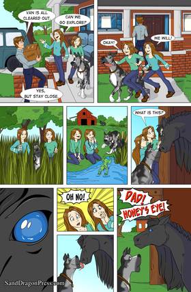 Read Dragons In The Barn: Emily and Shara's Adventures Begins  1 Page 8 in English