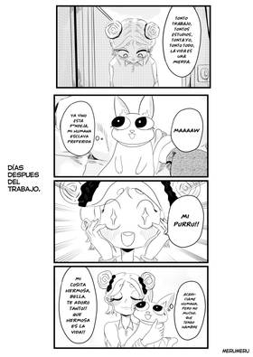 Read A SHORT STORY ABOUT A POOR LADY AND A CAT (ONE-SHOT)  1 Page 4 in Spanish