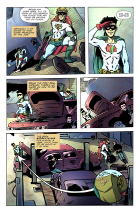 Read Sidekick for Hire  1 Page 10 in English