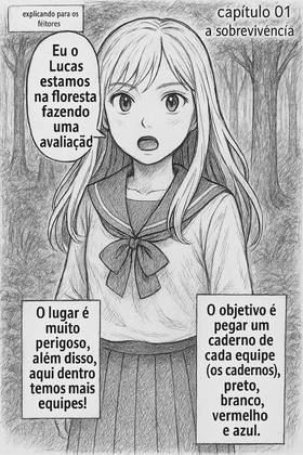 Read Véu das chamas  1 Page 1 in Portugese