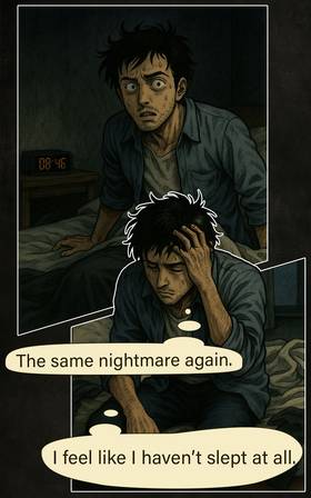 Read Night Paralysis  1 Page 9 in English