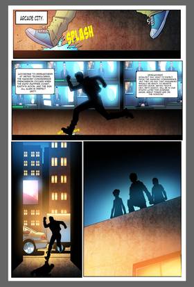 Read Action Biters Issue 1 A  1 Page 4 in English