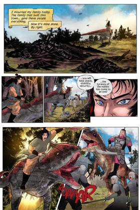 Read Empire of the Saurian  1 Page 4 in English