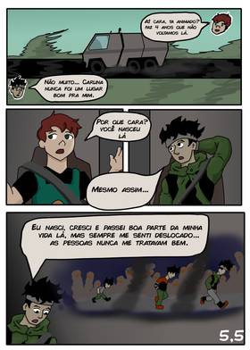 Read Gross - Stuck in the past roots  1 Page 8 in Brazilian Portuguese