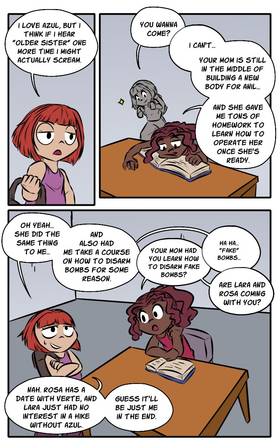 Read My Robot Sister!  27 Page 3 in English