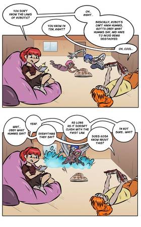 Read My Robot Sister!  6 Page 2 in English