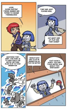 Read My Robot Sister!  11 Page 2 in English