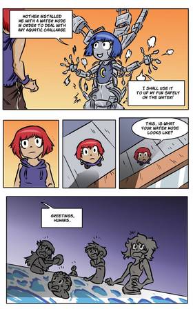 Read My Robot Sister!  11 Page 3 in English