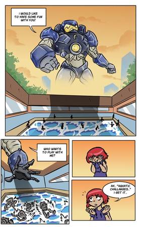 Read My Robot Sister!  11 Page 4 in English