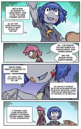 Read My Robot Sister!  13 Page 3 in English