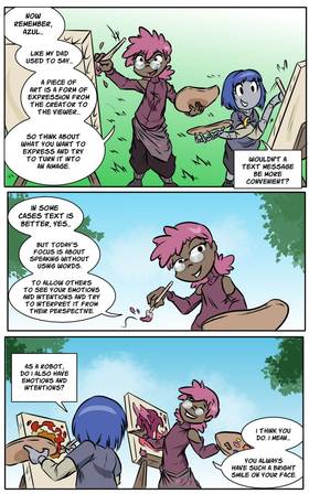 Read My Robot Sister!  13 Page 1 in English
