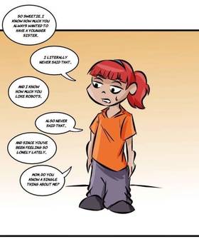 Read My Robot Sister!  1 Page 1 in English