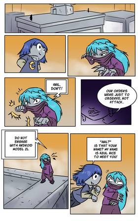 Read My Robot Sister!  17 Page 1 in English