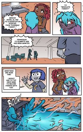 Read My Robot Sister!  18 Page 6 in English