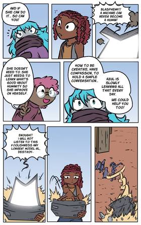 Read My Robot Sister!  20 Page 3 in English