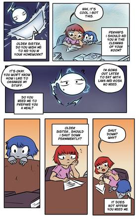 Read My Robot Sister!  21 Page 5 in English