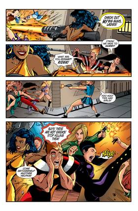 Read Kid Lightspeed & the Neutron Women  1 Page 7 in English