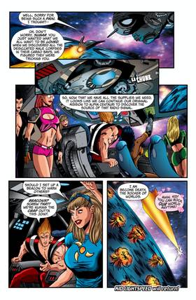 Read Kid Lightspeed & the Neutron Women  1 Page 9 in English