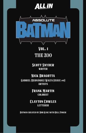 Read Absolute Batman (2024-)  1 Page 4 in English