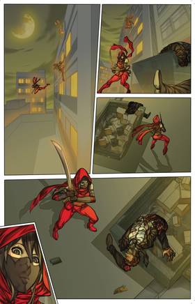 Read VAMPIRE NINJA ONO: CURSE OF THE HAKKEN  1 Page 9 in English